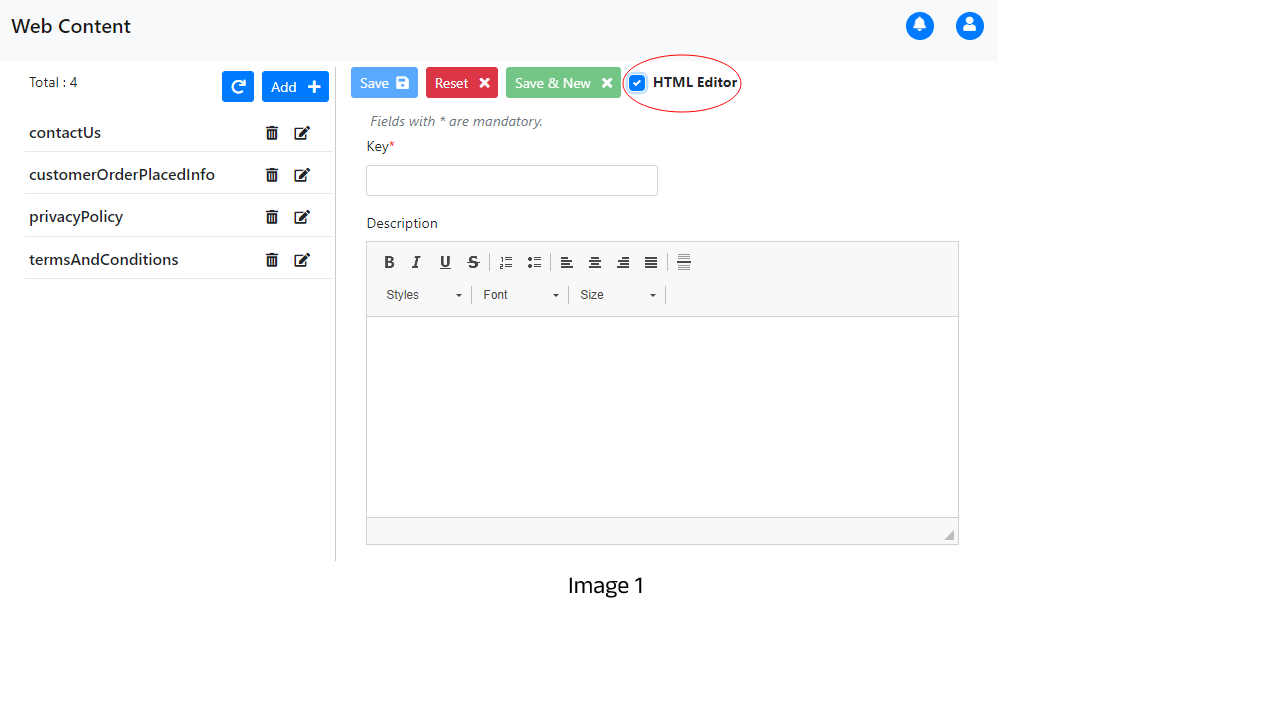 Web Content